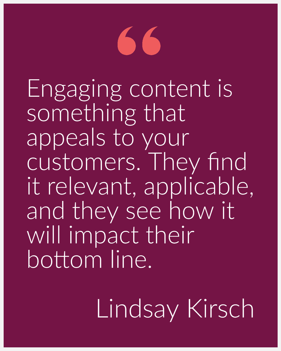 Create Engaging Content