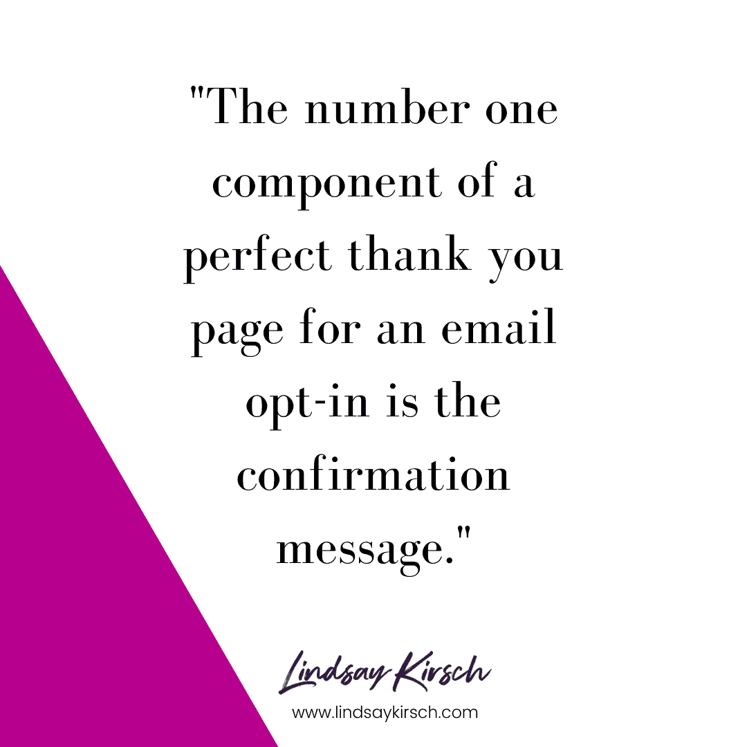 Create the perfect email opt-in