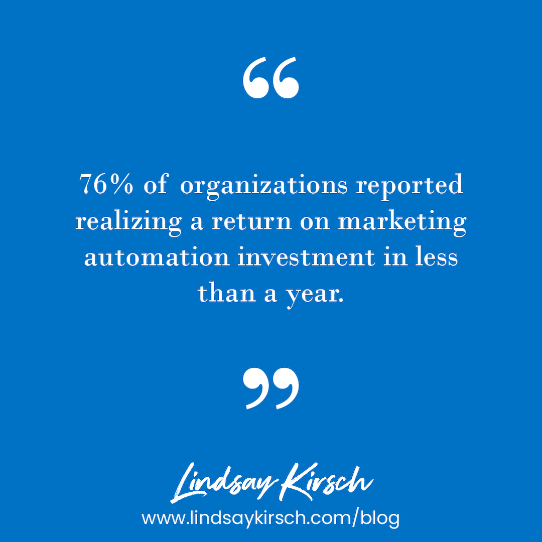 Benefits of marketing automation